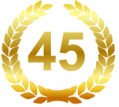 Поздравления с 45-летием женщине