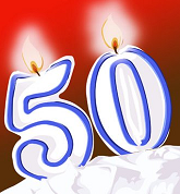Поздравления с 50-летием женщине