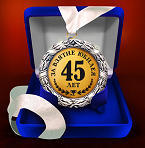Стихи с днем рождения 45 лет